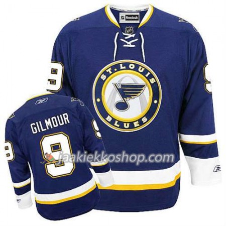 Reebok Miehille NHL St. Louis Blues Pelipaita Doug Gilmour #9 Kolmas Sininen