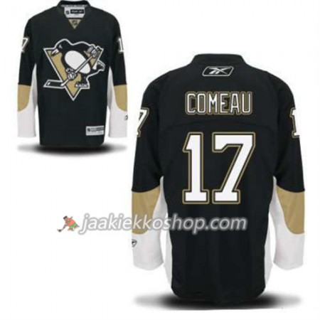 Reebok Miehille NHL Pittsburgh Penguins Pelipaita Blake Comeau 17 Musta Koti