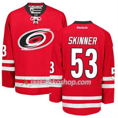 Reebok Miehille NHL Carolina Hurricanes Pelipaita Jeff Skinner #53 Koti Punainen