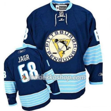 Reebok Miehille NHL Pittsburgh Penguins Pelipaita Jaromir Jagr 68 Sininen Kolmas
