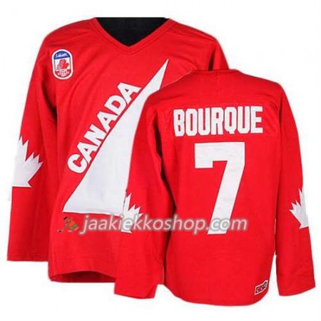 Lapsille NHL Premier Kanada Team Pelipaita Ray Bourque #7 Punainen Paita