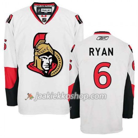 Reebok Miehille NHL Ottawa Senators Pelipaita Bobby Ryan #6 Vieras Valkoinen