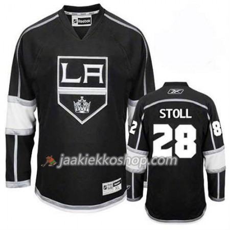 Reebok Miehille NHL Los Angeles Kings Pelipaita Jarret Stoll #28 Koti Musta