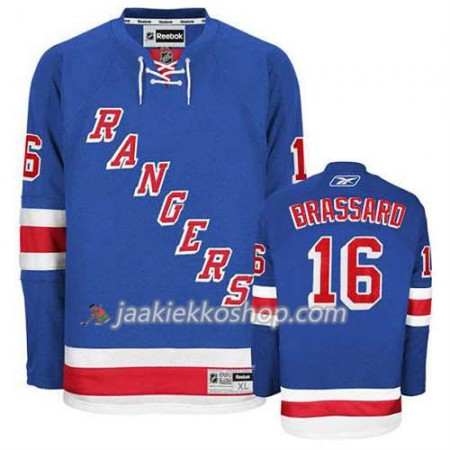 Reebok Miehille NHL New York Rangers Pelipaita Derick Brassard #16 Koti Sininen