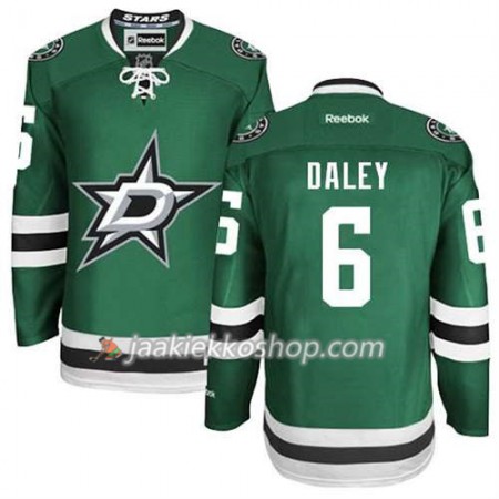 Reebok Miehille NHL Dallas Stars Pelipaita Trevor Daley #6 Koti Vihreä