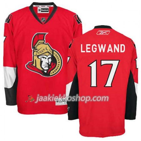 Reebok Miehille NHL Ottawa Senators Pelipaita David Legwand #17 Koti Punainen