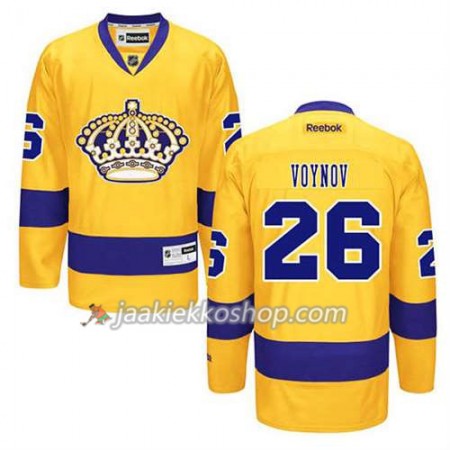 Reebok Miehille NHL Los Angeles Kings Pelipaita Slava Voynov #26 Kolmas Kulta
