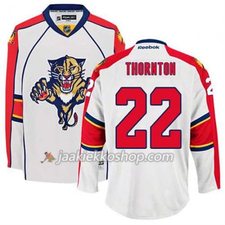Reebok Miehille NHL Florida Panthers Pelipaita Shawn Thornton #22 Vieras Valkoinen Reebok Miehille NHL Florida Panthers Pelipaita Shawn Thornton #22 Vieras Valkoinen