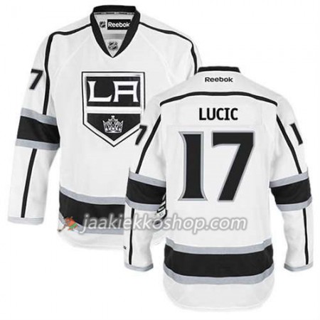 Reebok Miehille NHL Los Angeles Kings Pelipaita Milan Lucic #17 Vieras Valkoinen
