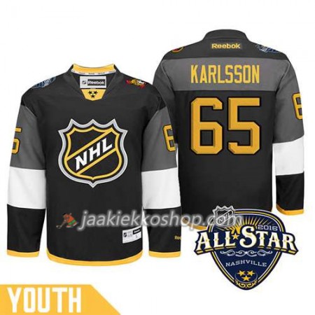 Lapsille NHL 2016 All Star Premier-Ottawa Senators Pelipaita Erik Karlsson #65 Musta Paita