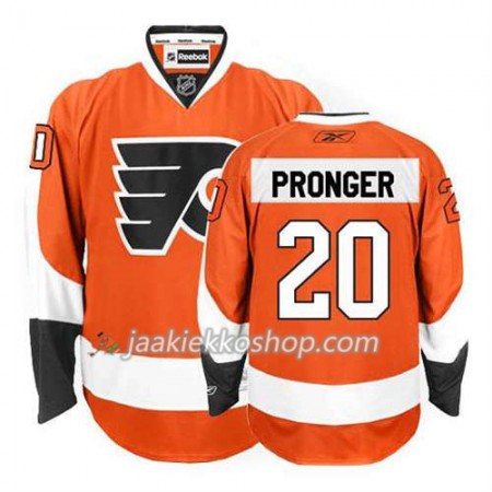 Reebok Miehille NHL Philadelphia Flyers Pelipaita Chris Pronger #20 Koti Oranssi