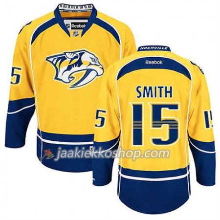 Reebok Miehille NHL Nashville Predators Pelipaita Craig Smith #15 Koti Kulta Reebok Miehille NHL Nashville Predators Pelipaita Craig Smith #15 Koti Kulta