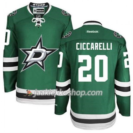 Reebok Miehille NHL Dallas Stars Pelipaita Dino Ciccarelli #20 Koti Musta