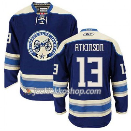 Reebok Miehille NHL Columbus Blue Jackets Pelipaita Cam Atkinson #13 Kolmas Sininen