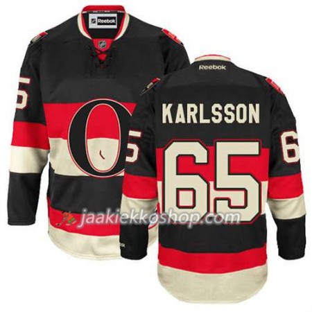 Reebok Miehille NHL Ottawa Senators Pelipaita Erik Karlsson #65 Uusi Kolmas Musta