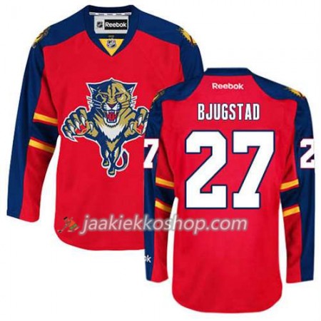 Reebok Miehille NHL Florida Panthers Pelipaita Nick Bjugstad #27 Koti Punainen