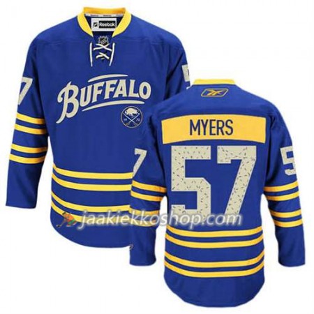 Reebok Miehille NHL Buffalo Sabres Pelipaita Tyler Myers #57 Kolmas Kulta