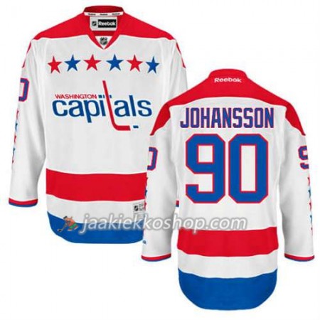 Reebok Miehille NHL Washington Capitals Pelipaita Marcus Johansson #90 Kolmas Valkoinen