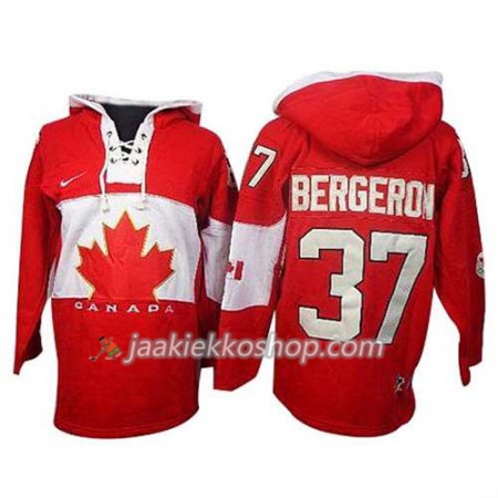 Reebok Miehille NHL Premier Kanada Team Pelipaita Patrice Bergeron #37 Premier Olympic Punainen Paita Reebok Miehille NHL Premier Kanada Team Pelipaita Patrice Bergeron #37 Premier Olympic Punainen Paita