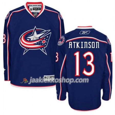 Reebok Miehille NHL Columbus Blue Jackets Pelipaita Cam Atkinson #13 Koti Sininen