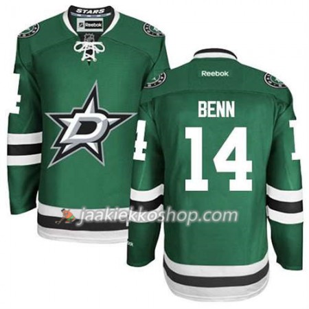 Reebok Miehille NHL Dallas Stars Pelipaita Jamie Benn #14 Koti Valkoinen