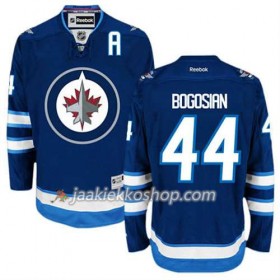 Reebok Miehille NHL Winnipeg Jets Pelipaita Zach Bogosian #44 Koti Sininen