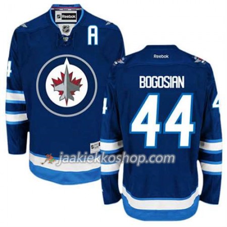 Reebok Miehille NHL Winnipeg Jets Pelipaita Zach Bogosian #44 Koti Sininen