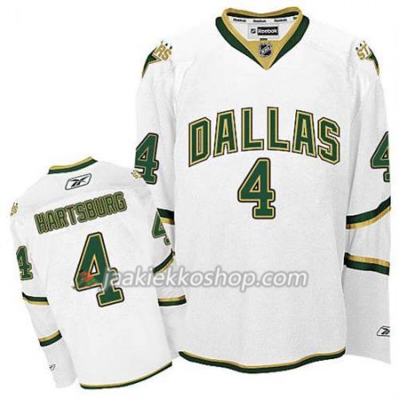 Reebok Miehille NHL Dallas Stars Pelipaita Craig Hartsburg #4 Kolmas Musta