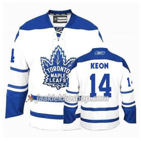 Reebok Miehille NHL Toronto Maple Leafs Pelipaita Dave Keon #14 Kolmas Valkoinen