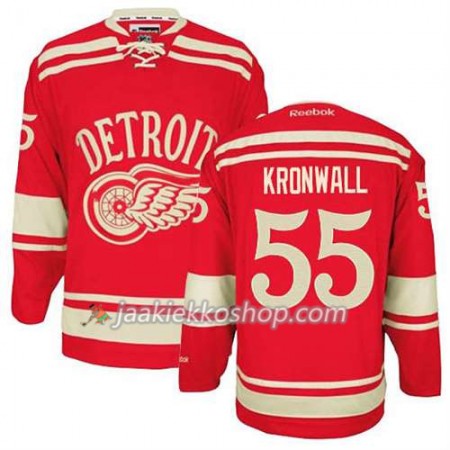 Reebok Miehille NHL Detroit Red Wings Pelipaita Niklas Kronwall #55 2014 Winter Classic Punainen