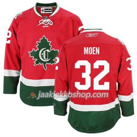 Reebok Miehille NHL Montreal Canadiens Pelipaita Travis Moen #32 Kolmas Uusi Punainen
