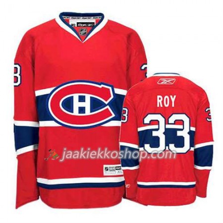 Reebok Miehille NHL Montreal Canadiens Pelipaita Patrick Roy #33 Koti Punainen