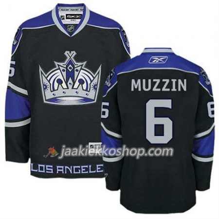 Reebok Miehille NHL Los Angeles Kings Pelipaita Jake Muzzin #6 Kolmas Musta Reebok Miehille NHL Los Angeles Kings Pelipaita Jake Muzzin #6 Kolmas Musta