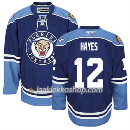 Reebok Miehille NHL Florida Panthers Pelipaita Jimmy Hayes #12 Kolmas Sininen