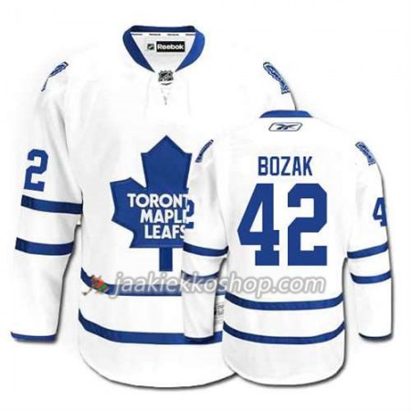 Reebok Miehille NHL Toronto Maple Leafs Pelipaita Tyler Bozak #42 Vieras Valkoinen
