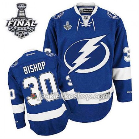 Reebok Miehille NHL Tampa Bay Lightning Pelipaita Antti Raanta #30 Koti Sininen 2015 Stanley Cup