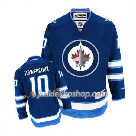 Reebok Miehille NHL Winnipeg Jets Pelipaita Dale Hawerchuk #10 Koti Sininen