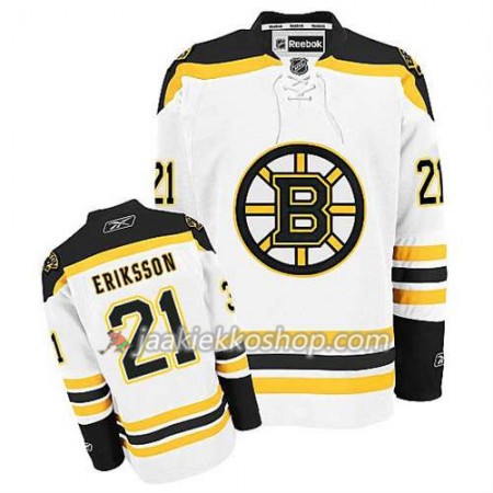 Reebok Miehille NHL Boston Bruins Pelipaita Loui Eriksson #21 Vieras Valkoinen