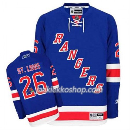 Reebok Miehille NHL New York Rangers Pelipaita Martin St. Louis #26 Koti Sininen