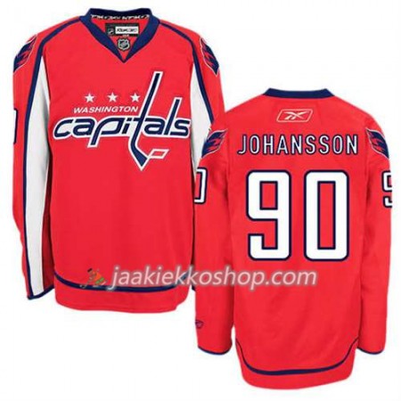Reebok Miehille NHL Washington Capitals Pelipaita Marcus Johansson #90 Koti Valkoinen