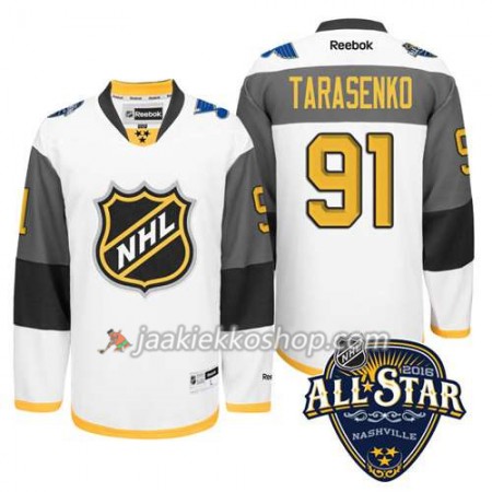 2016 All Star NHL Premier-St. Louis Blues Pelipaita Vladimir Tarasenko #91 Valkoinen Paita