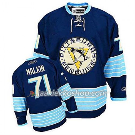 Reebok NHL Pittsburgh Penguins Pelipaita Evgeni Malkin #71 Sininen Kolmas 2016 Stanley Cup