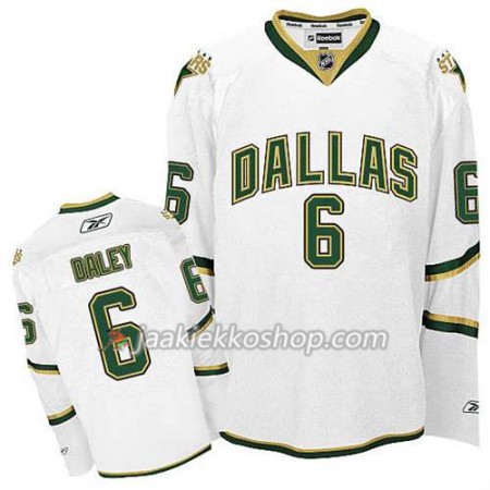Reebok Miehille NHL Dallas Stars Pelipaita Trevor Daley #6 Kolmas Valkoinen