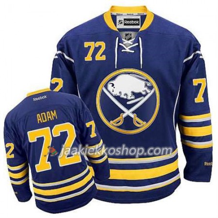 Reebok Miehille NHL Buffalo Sabres Pelipaita Luke Adam #72 Koti Sininen