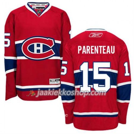 Reebok Miehille NHL Montreal Canadiens Pelipaita P. A. Parenteau #15 Koti Punainen