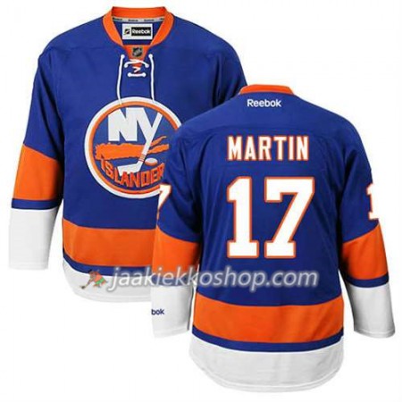 Reebok Miehille NHL New York Islanders Pelipaita Matt Martin #17 Koti Sininen
