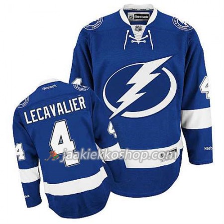 Reebok Miehille NHL Tampa Bay Lightning Pelipaita Vincent Lecavalier #4 Koti Sininen