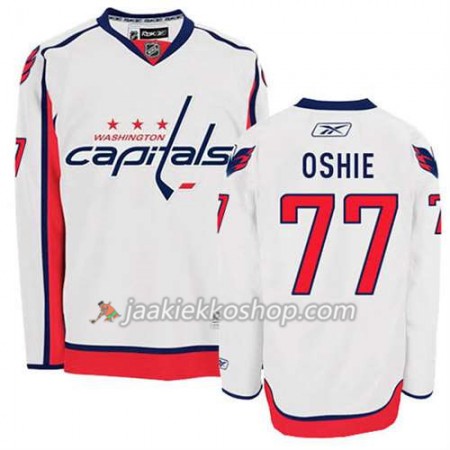 Reebok Miehille NHL Washington Capitals Pelipaita T.J. Oshie #77 Vieras Valkoinen Reebok Miehille NHL Washington Capitals Pelipaita T.J. Oshie #77 Vieras Valkoinen