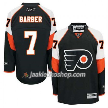 Reebok Miehille NHL Philadelphia Flyers Pelipaita Bill Barber #7 Kolmas Musta