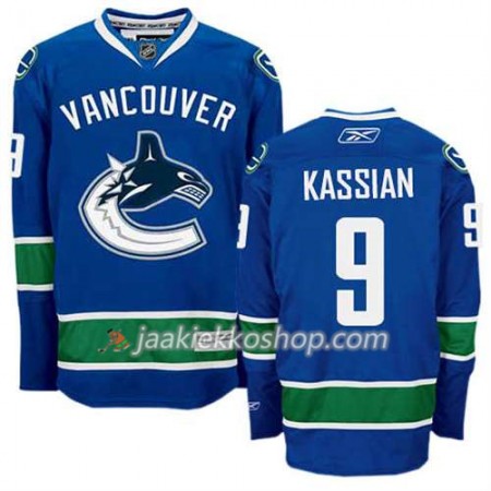 Reebok Miehille NHL Vancouver Canucks Pelipaita Zack Kassian #9 Koti Sininen